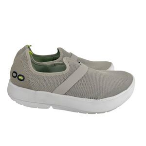 OOFOS OOmg Low Mesh Recovery Shoes White / Gray